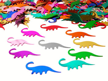 Dinosaur Brontosaurus Confetti by the packet or pound